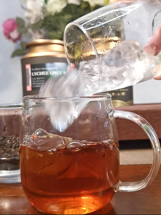 荔枝再现 · Lychee Once More™ 荔枝红茶(花果茶系列) OVP Lychee Once More™ Lychee Black Tea Loose Leaves | Hot & Cold Brew