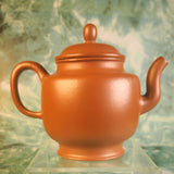 Zisha teapot Gong Deng, handmade by 实力派匠人 汪建忠 朱泥“宫灯”