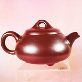 zisha teapot Shi Piao, handmade by 实力派匠人 周法明，石红之父 Shi Hong 石红”石瓢“