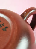 zisha teapot Xi Shi, handmade by 实力派匠人 周法明 石红之父 Shi Hong 石红”西施”