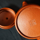 Zisha teapot De Zhong, handmade by 实力派匠人 小煤窑朱泥 “大蕴德钟”