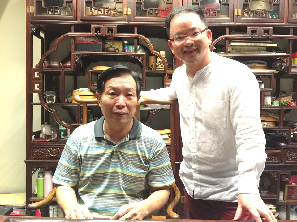 Mt. Bulang Raw PuEr tea cake, arbor trees, 2015 Spring 布朗山大树普洱生茶,白水清先生监制 - Old Village Puer 老寨古茶