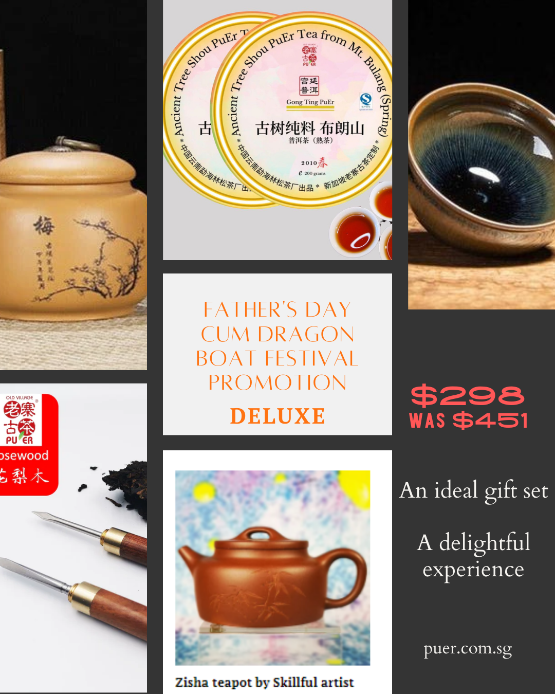 Father's Day cum Dragon Boat Festival Promotion 2024 - 3 Packages