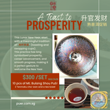 CNY Promo-3: Mt. Bulang Shou PuEr Tea – A Toast to Prosperity!