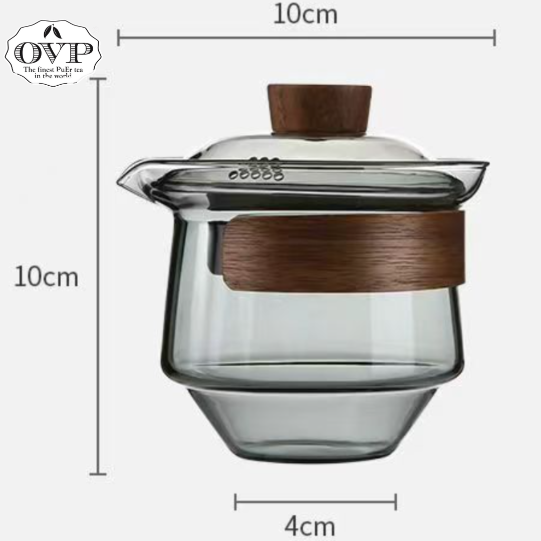 Borosilicate glass Tea Brewing Set 2-in-1 (250ml)