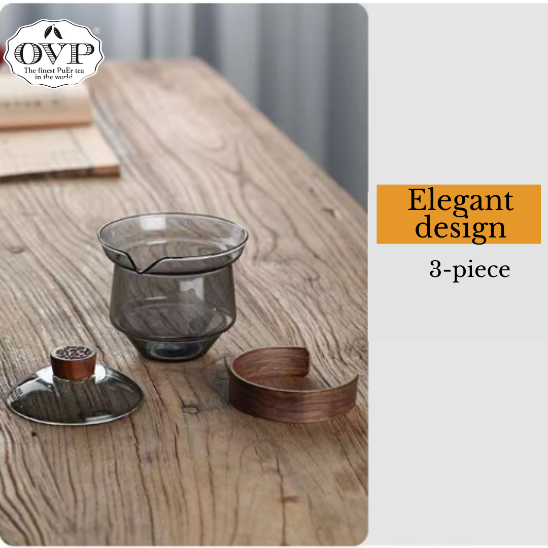 Borosilicate glass Tea Brewing Set 2-in-1 (250ml)