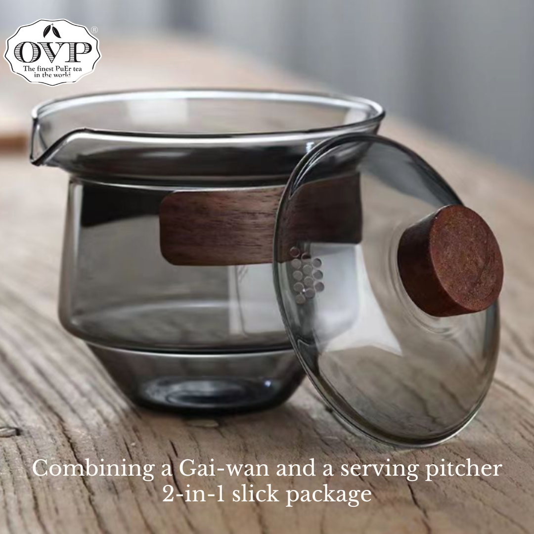 Borosilicate glass Tea Brewing Set 2-in-1 (250ml)