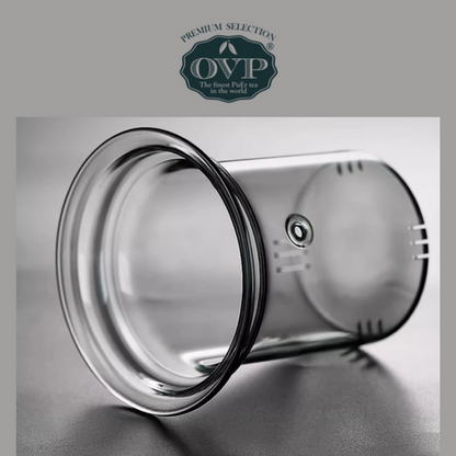 OVP Borosilicate Glass Teapot with Walnut Handle (530ml)