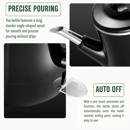 Electrical Tea Kettle 600ml by Midea - Safe and Convenient for Your Family