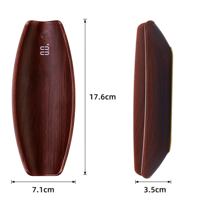 轻奢便携数字茶秤 茶则 茶荷（红檀木色｜USB充电｜500g／0.1g）Portable Digital Tea Scale