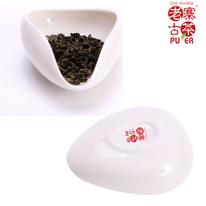 OVP porcelain tea leaves holder