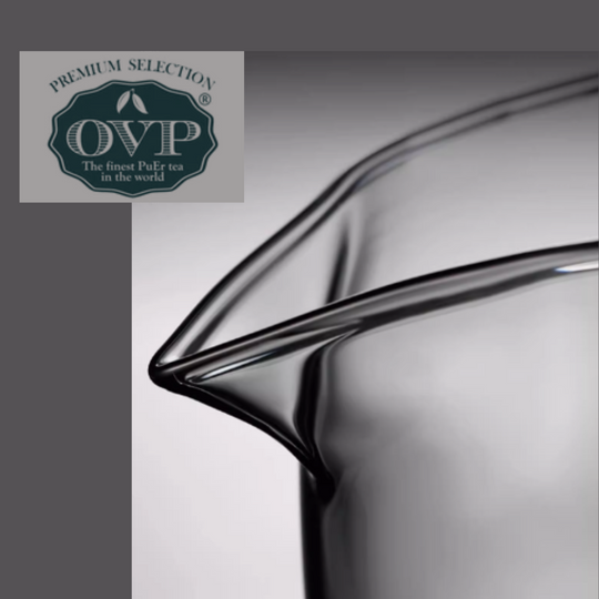 OVP Borosilicate Glass Teapot with Walnut Handle (530ml)
