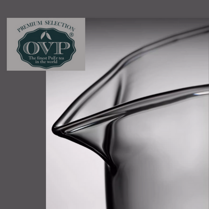 OVP Borosilicate Glass Teapot with Walnut Handle (530ml)