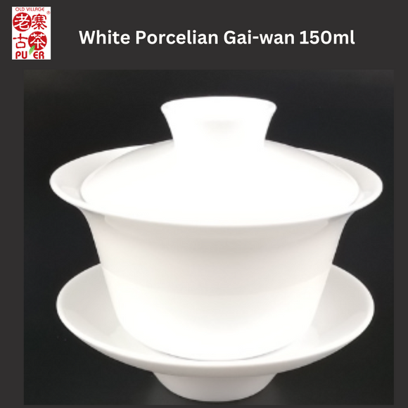 OVP white porcelain gai-wan