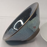 Premium Jianzhan (Tenmoku) Tea Bowls, Jian Ware, Blue Aurora 建盏 品茗茶碗 蓝彩大斗笠盏