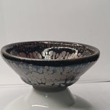 Premium Jianzhan (Tenmoku) Tea Bowls, Jian Ware, Rose Twilight 建盏 品茗茶碗 百花粉斗笠盏