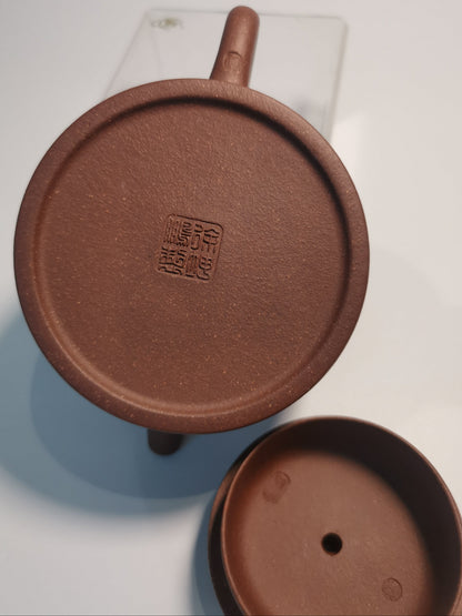 紫泥 德钟 紫砂壶 实力派匠人 徐坤鹏 手作 Yixing Zisha teapot handmade by Studio Craftsmanship XU Kun Peng ZI NI