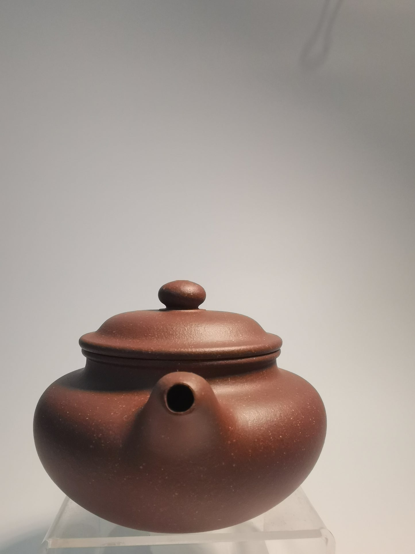 紫泥 莲子 紫砂壶 实力派匠人 徐坤鹏 手作 ZISHA TEAPOT LIAN ZI, Yixing Zisha teapot handmade by Studio Craftsmanship XU Kun Peng ZI NI