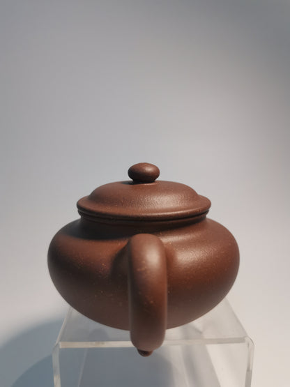 紫泥 莲子 紫砂壶 实力派匠人 徐坤鹏 手作 ZISHA TEAPOT LIAN ZI, Yixing Zisha teapot handmade by Studio Craftsmanship XU Kun Peng ZI NI