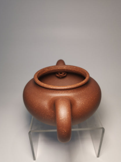 紫泥 莲子 紫砂壶 实力派匠人 徐坤鹏 手作 ZISHA TEAPOT LIAN ZI, Yixing Zisha teapot handmade by Studio Craftsmanship XU Kun Peng ZI NI