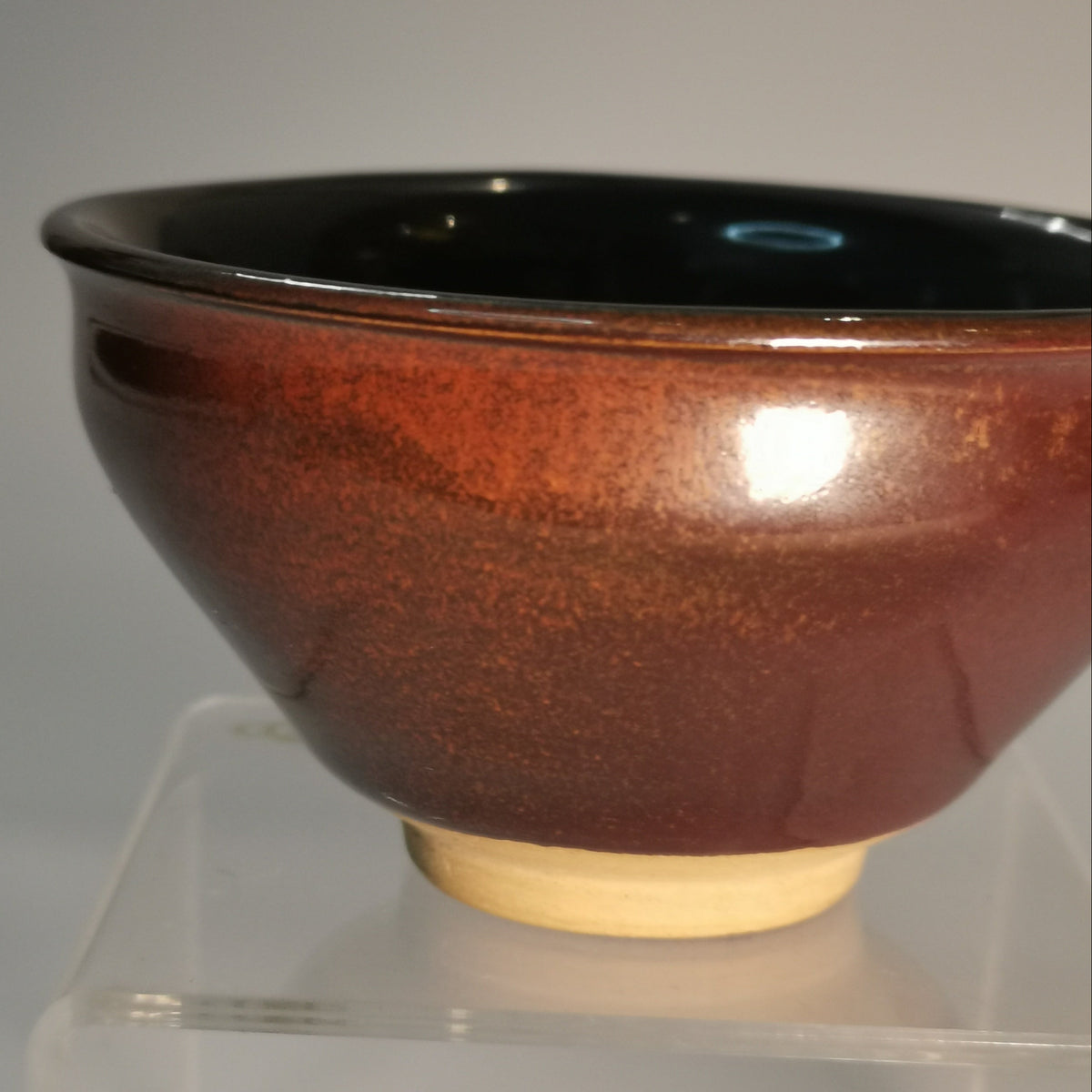 Sun Jianxing PERSIMMON RED Jianzhan Tenmoku Cha-wan SJX035｜Jian Ware Tea Bowl with Certificate｜孙建兴 柿红盏