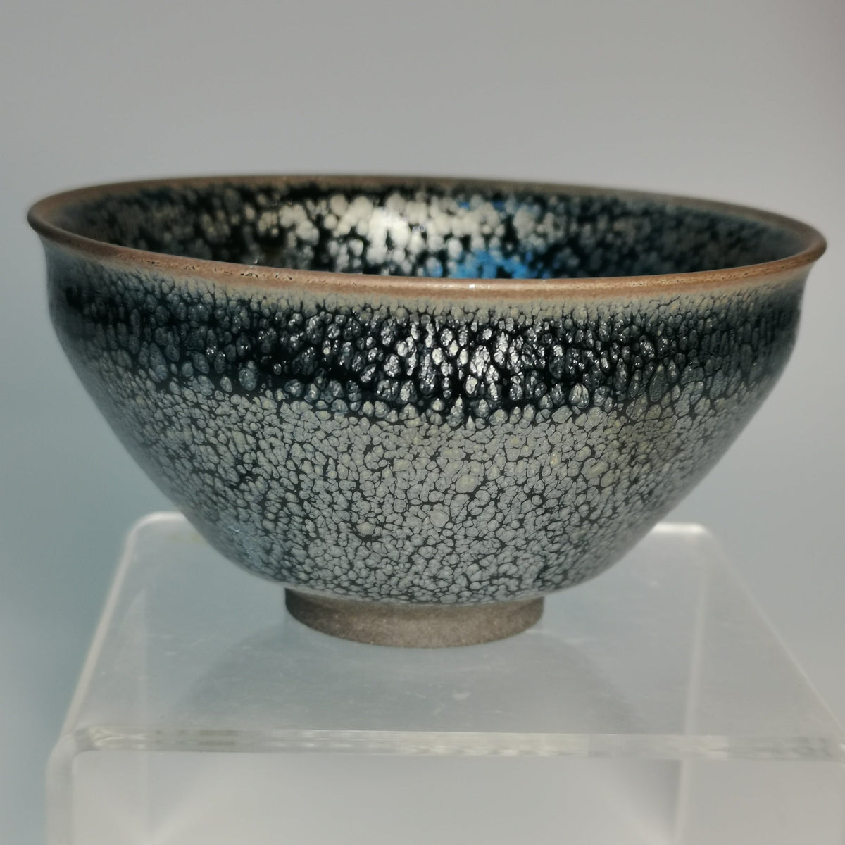Sun Jianxing Oil Drop Jianzhan Tenmoku Cha-wan SJX037｜Jian Ware Tea Bowl with Certificate｜孙建兴 油滴盏