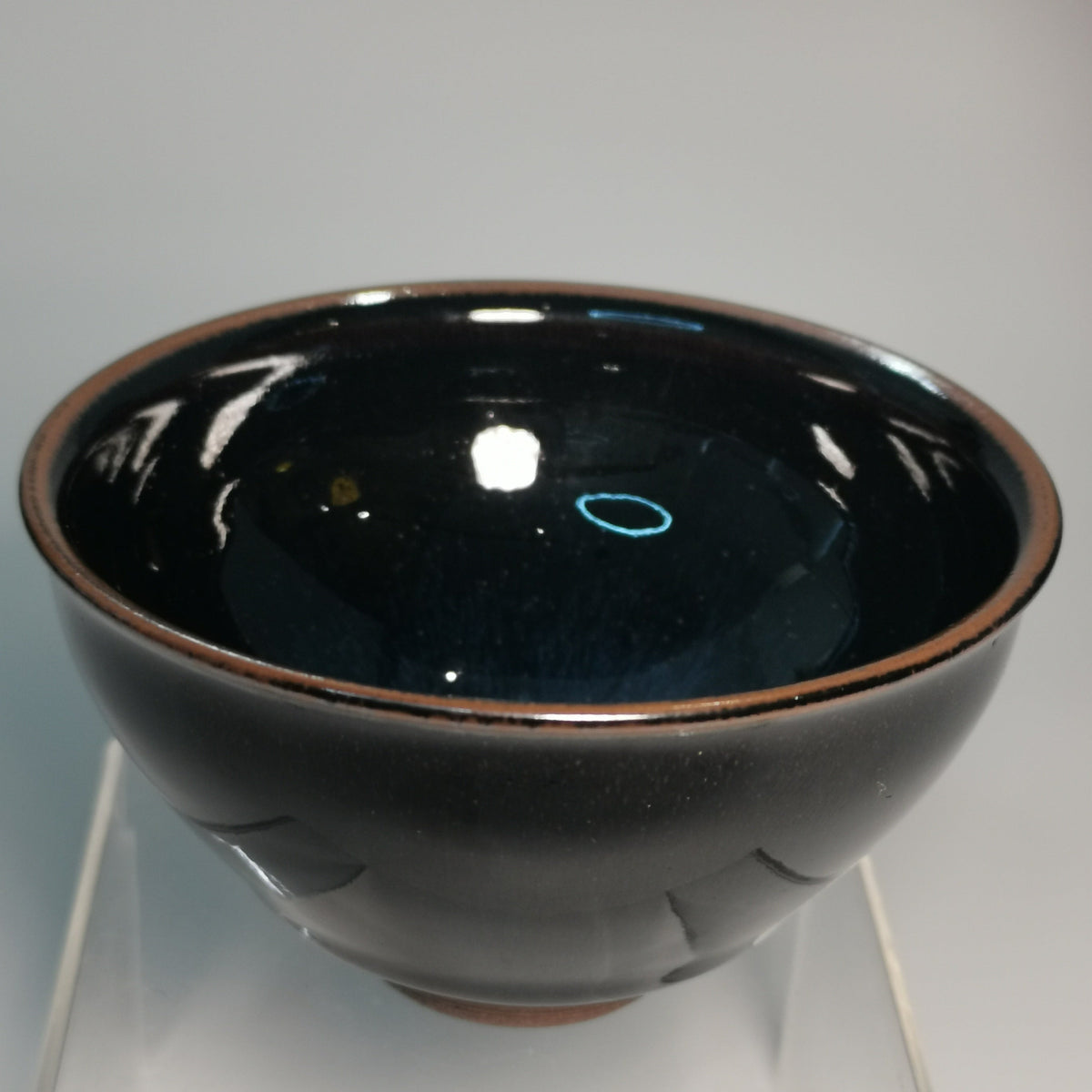 Sun Li Jianzhan Tenmoku Cha-wan｜Black Glaze Jian Ware Tea Bowl with Certificate｜孙莉 名家建盏 SL-102