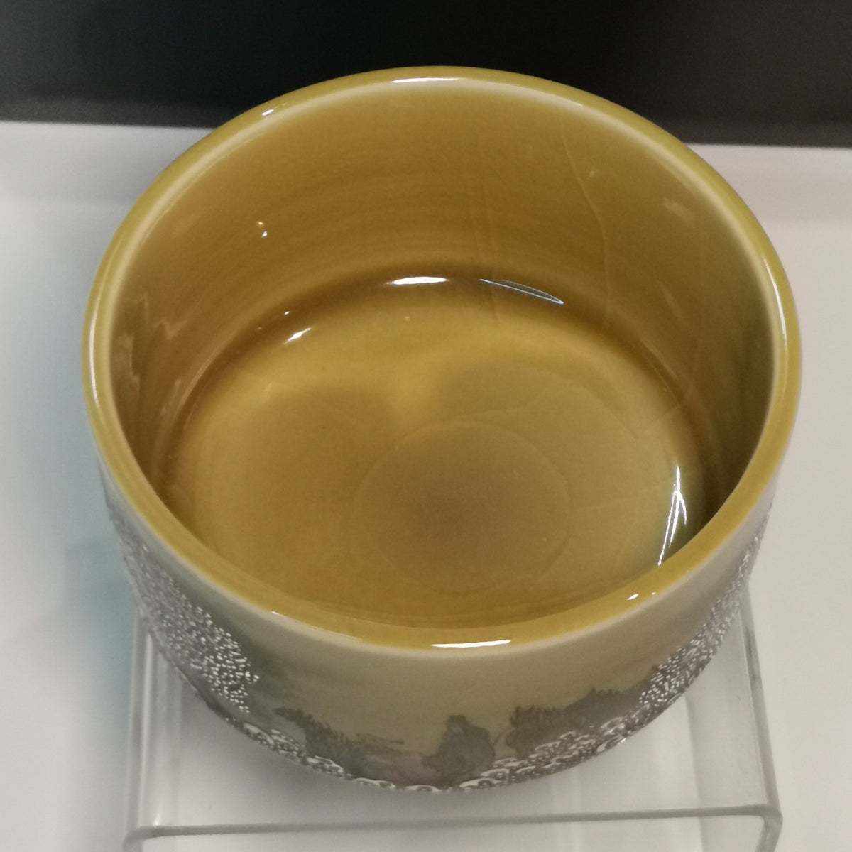 Zhang Songmao Jingdezhen Porcelain Tea Cup – Three Visits to the Thatched Cottage｜中国工艺美术大师 张松茂 · 三顾茅庐 风雪访贤 扳指杯
