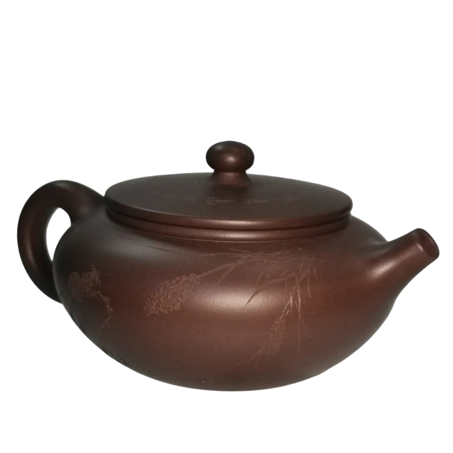 Yixing Zisha Pot Qiu Yun Zini by Tang Xuanwu Professor-level Senior Arts and Crafts Artist (L1-2025)｜宜兴紫砂壶 原矿紫泥 秋韵 汤宣武 正高级工艺美术师 (L1-2025)