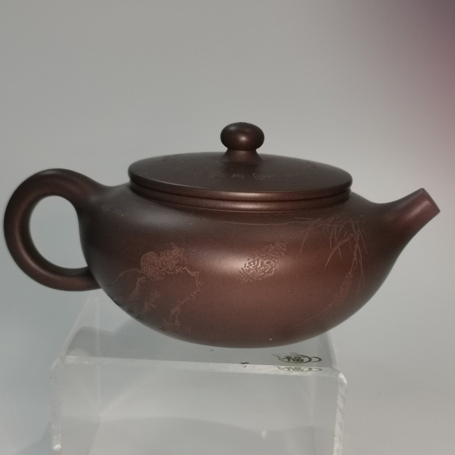 Yixing Zisha Pot Qiu Yun Zini by Tang Xuanwu Professor-level Senior Arts and Crafts Artist (L1-2025)｜宜兴紫砂壶 原矿紫泥 秋韵 汤宣武 正高级工艺美术师 (L1-2025)