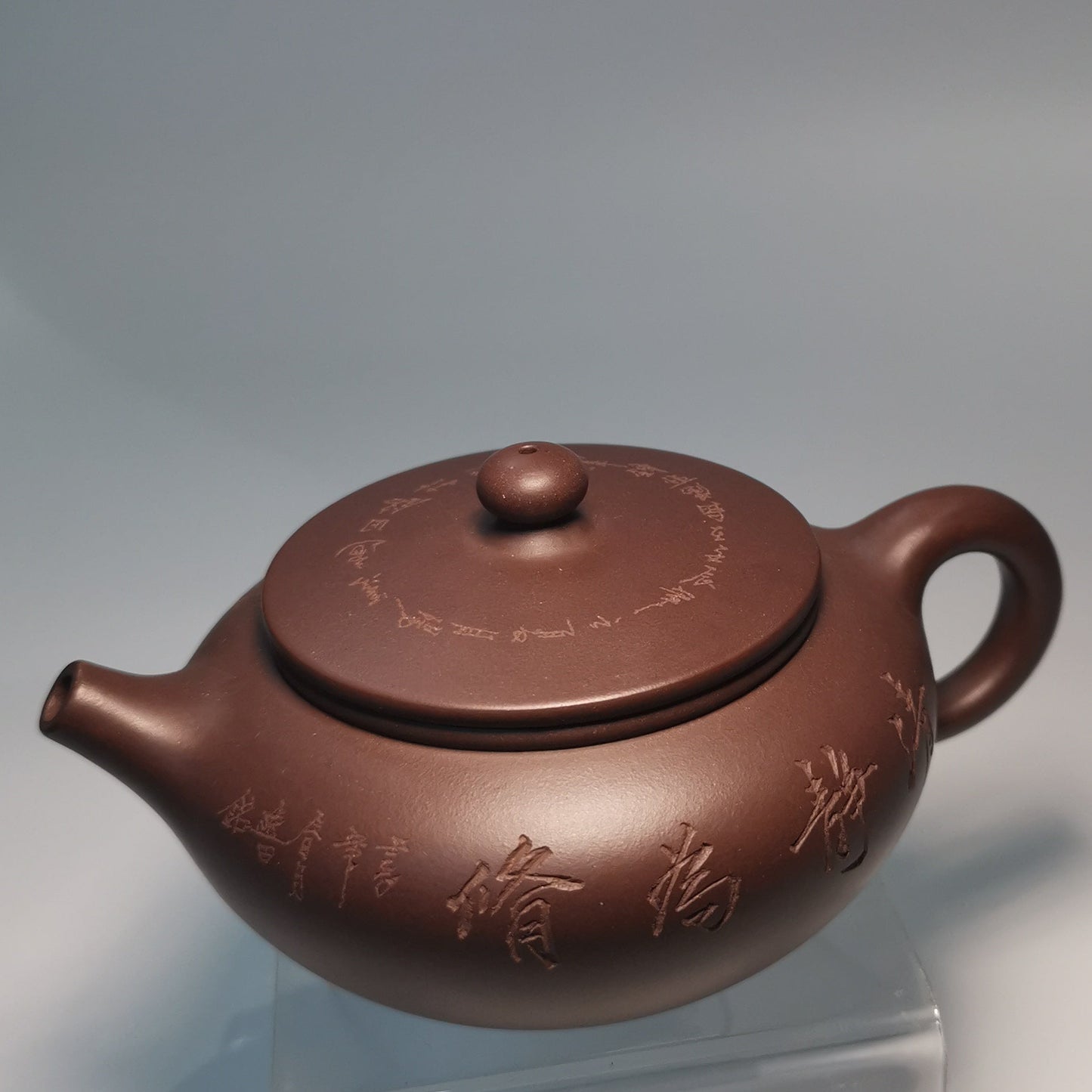 Yixing Zisha Pot Qiu Yun Zini by Tang Xuanwu Professor-level Senior Arts and Crafts Artist (L1-2025)｜宜兴紫砂壶 原矿紫泥 秋韵 汤宣武 正高级工艺美术师 (L1-2025)