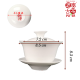 OVP white porcelain gai-wan