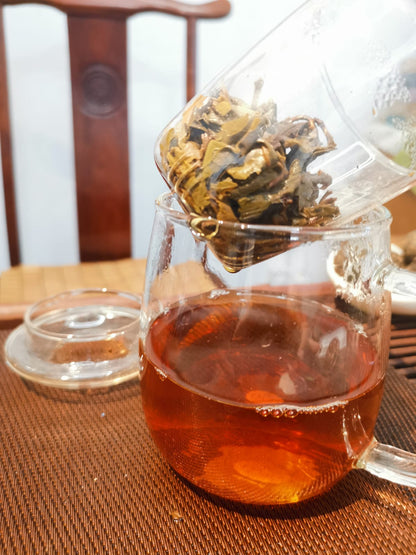 ENCHANTED BEAUTY® Old Village PuEr Tea Dragon Peals 12s a box