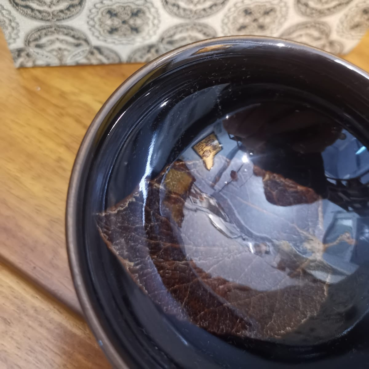 Sun Li Jianzhan Tenmoku Cha-wan｜Black Glaze Jian Ware Tea Bowl with Certificate｜孙莉 名家建盏