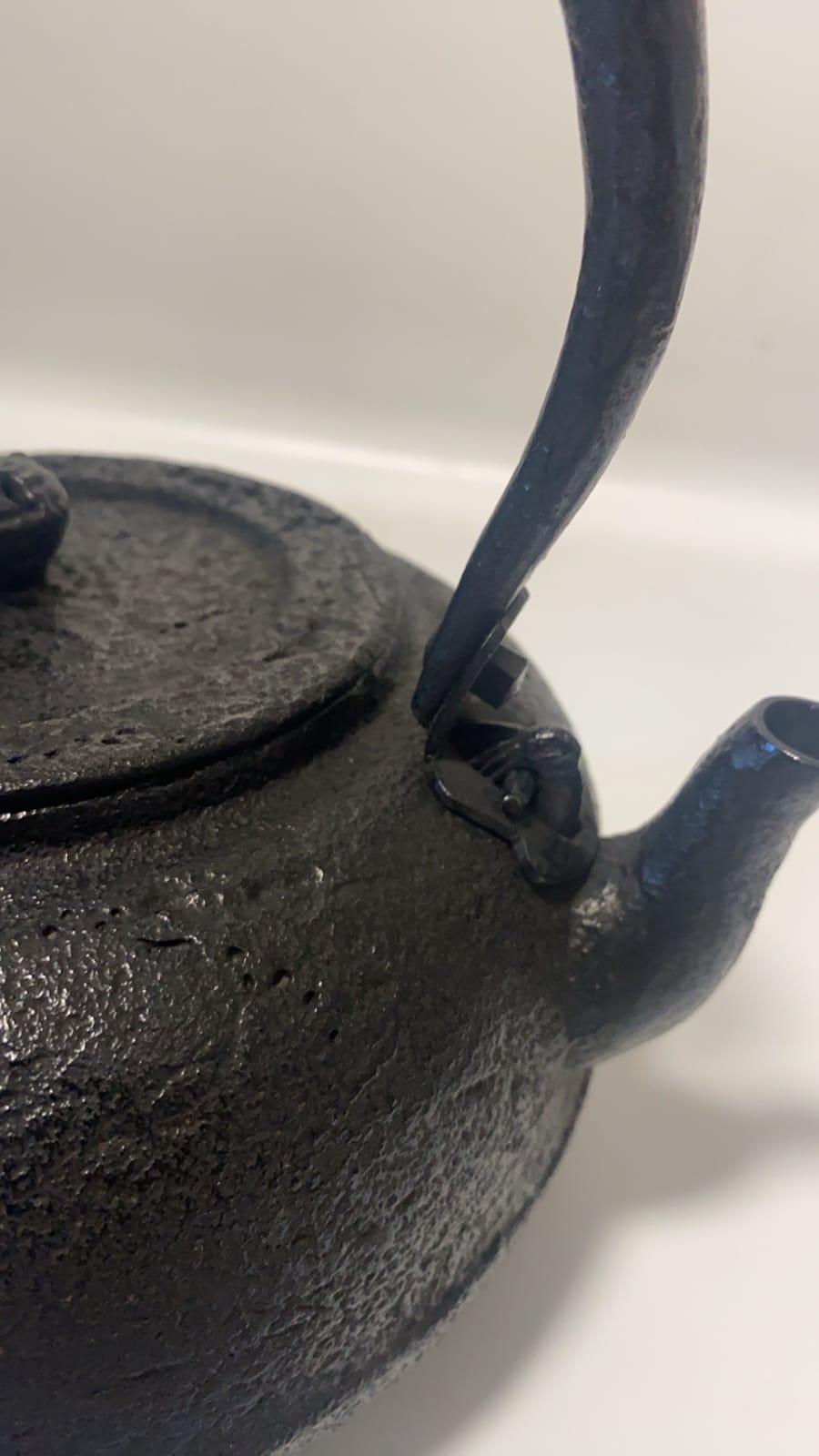 Japan Nanbu Tetsubin, Koizumi Nizaemon, Yuzu Gata 日本南部铁瓶，御釜屋 小泉仁左衛門 十一代 柚子形 供箱