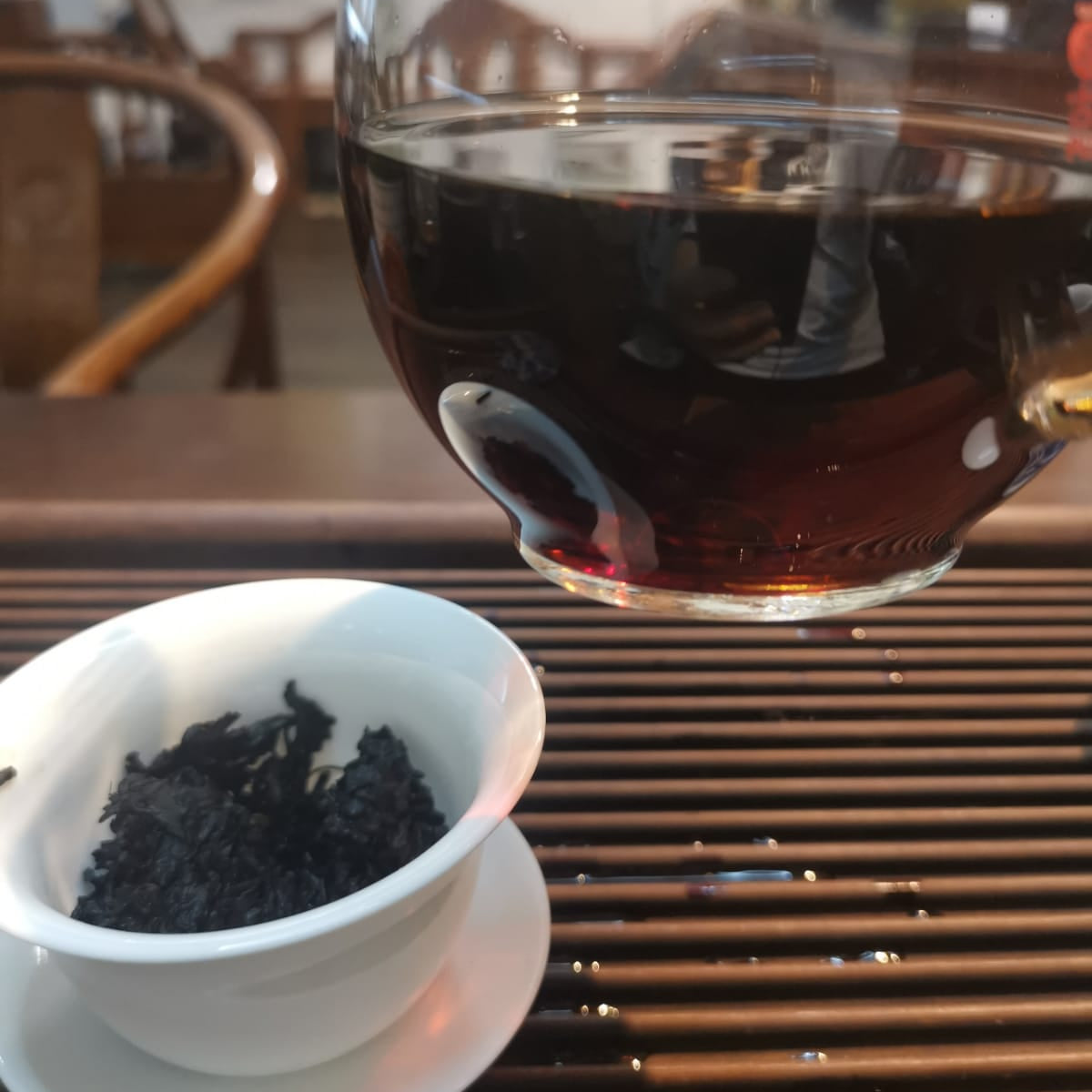 2006年 红印·红丝带 熟普洱（私人定制复刻版）Red Mark x Red Ribbon Ripe PuErh (Private Custom Re-Creation of CNNP)