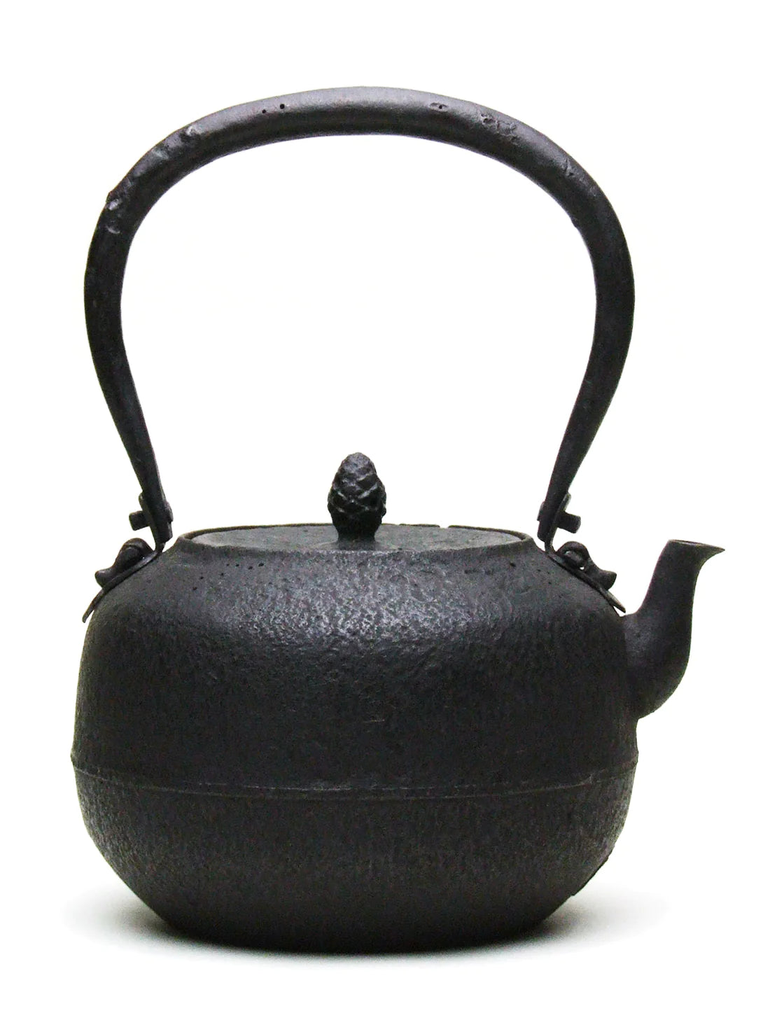 Japan Nanbu Tetsubin, Koizumi Nizaemon, Uba Guchi Hojyu Gata Tetsubin日本南部铁瓶，御釜屋 小泉仁左衛門 十一代 姥口宝珠形 供箱