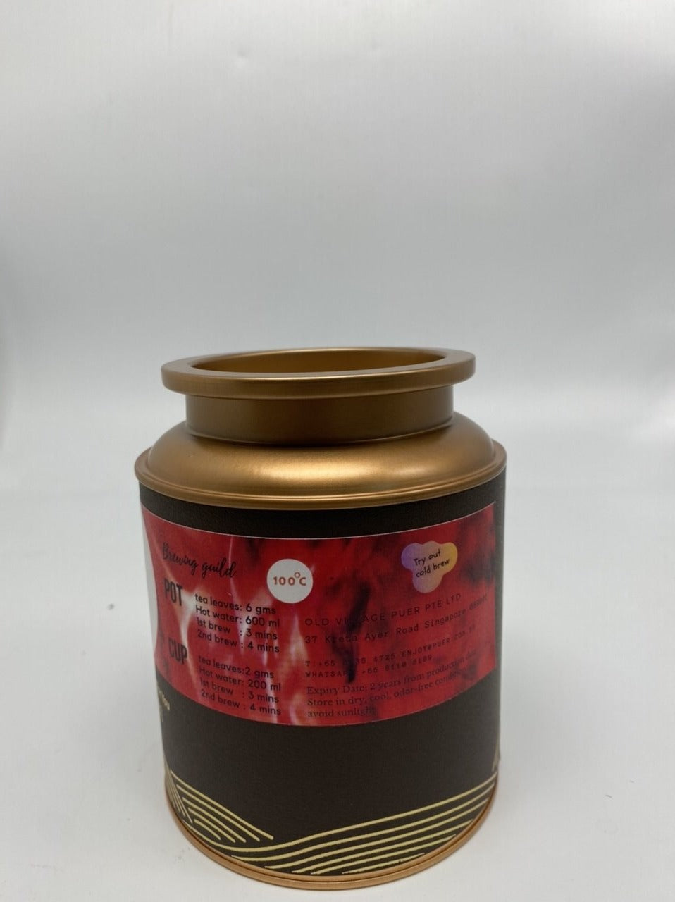 热带风情 · 六堡茶（2005年）OVP Tropical Romance® Aged Liu Pao Loose Tea Gift Tin | Hong Kong International Tea Competition Award 2016 First Runner-Up