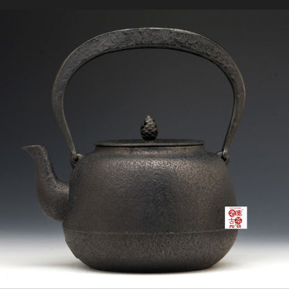 Japan Nanbu Tetsubin, Koizumi Nizaemon, Kokonoe Gata 日本南部铁瓶，御釜屋 小泉仁左衛門 十一代 九重形 供箱