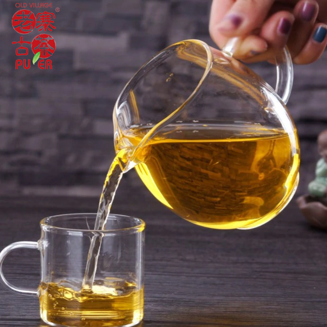 OVP borosilicate glass pitcher (450 / 600ml） - Old Village Puer 老寨古茶