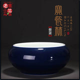 Porcelain waste water container from Jing De Zhen 景德镇 宝瓷林 水洗 - Old Village Puer 老寨古茶