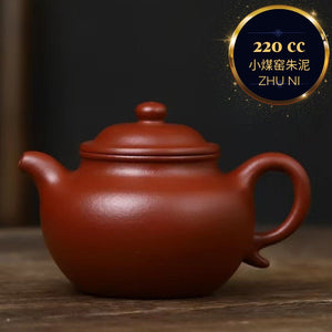 Zisha teapot by artist Level 4, ZHU Li-Ping 朱丽萍（L4-2015）朱泥 莲子