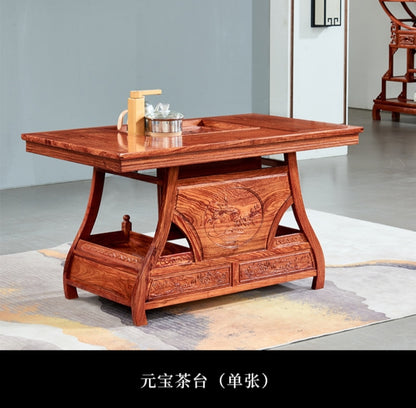 African rosewood Tea Table Set