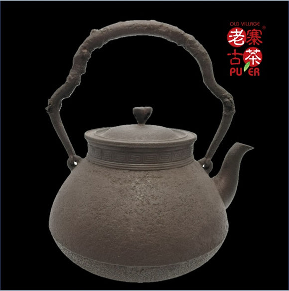 Japan Nanbu Tetsubin, Arisaka 日本南部铁瓶，有坂富右衛門 造 - Old Village Puer 老寨古茶