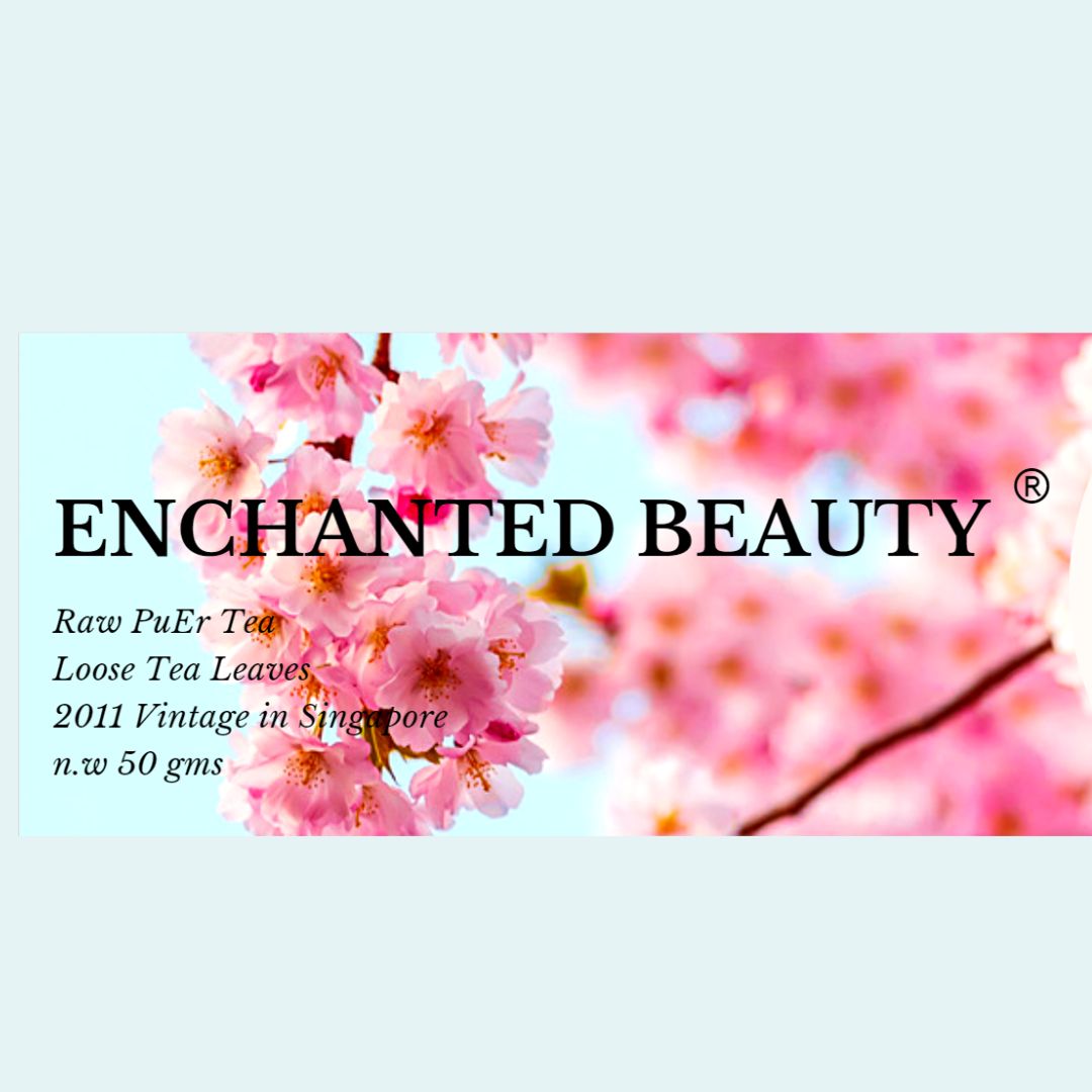 ENCHANTED BEAUTY® Old Village PuEr Tea loose leaves in Gift tin