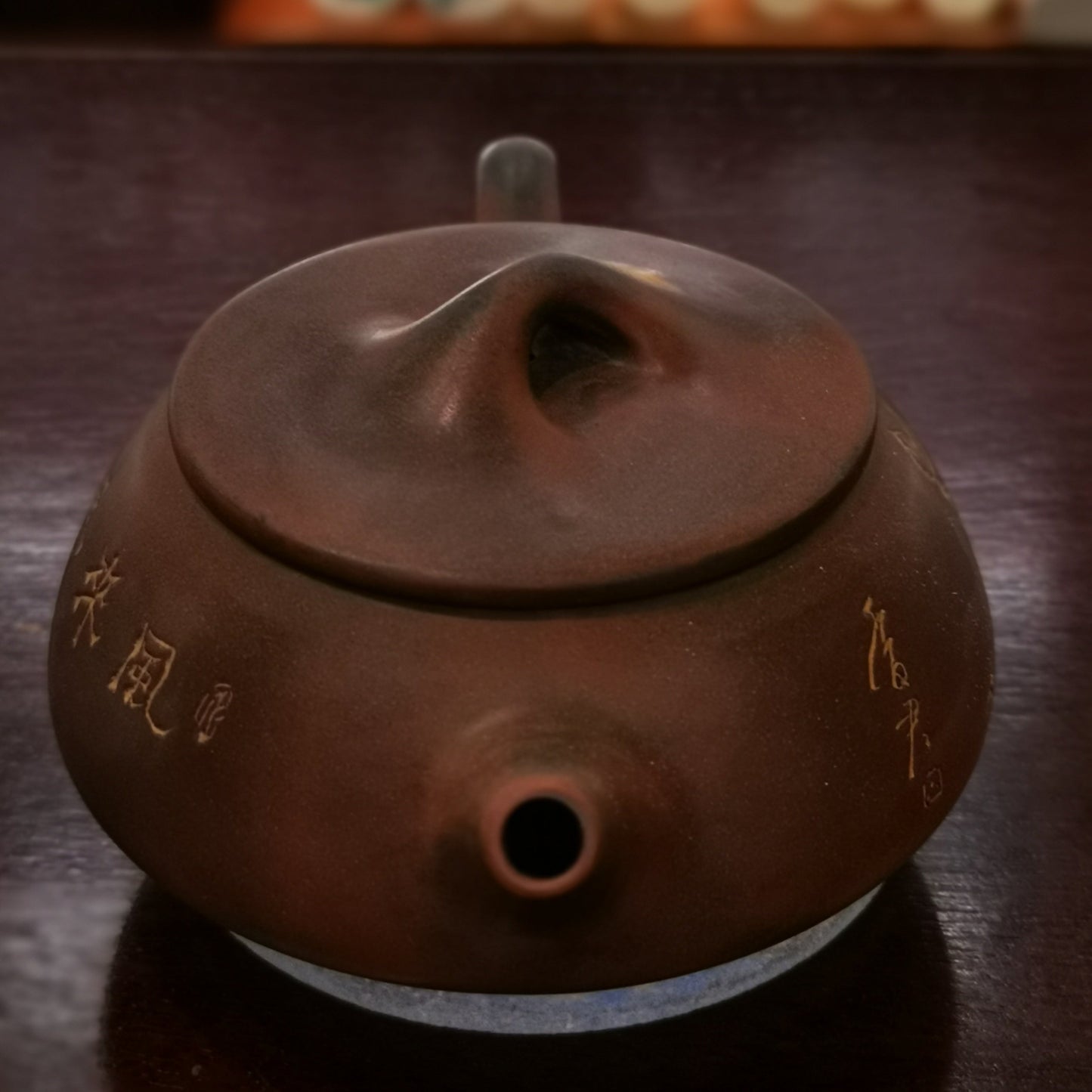 Tea Pot Ni Xing Tao 广西 坭兴陶茶壶 矮石瓢