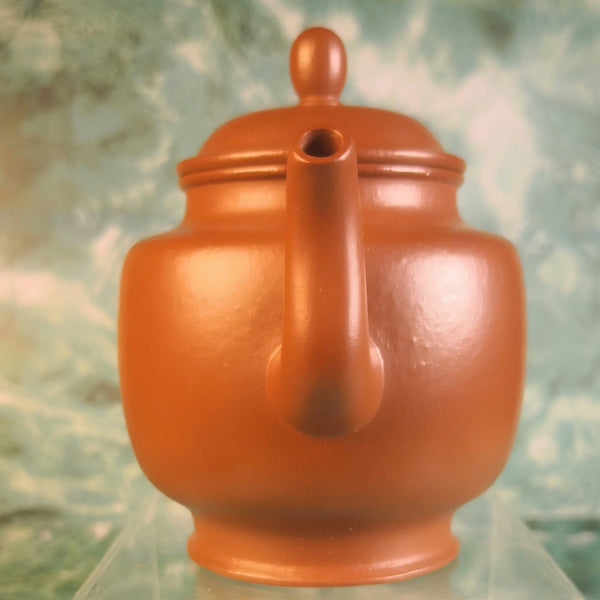 Zisha teapot Gong Deng, handmade by 实力派匠人 汪建忠 朱泥“宫灯”