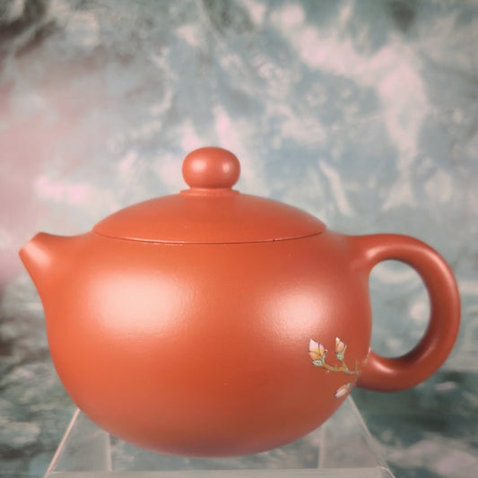 Zisha teapot Xi Shi,handmade by Artist Level 2, CAO Lan Fang 曹兰芳 L2-2011  “大红袍” 西施壶