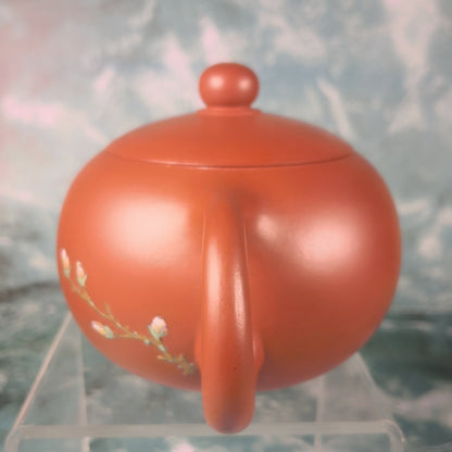 Zisha teapot Xi Shi,handmade by Artist Level 2, CAO Lan Fang 曹兰芳 L2-2011  “大红袍” 西施壶