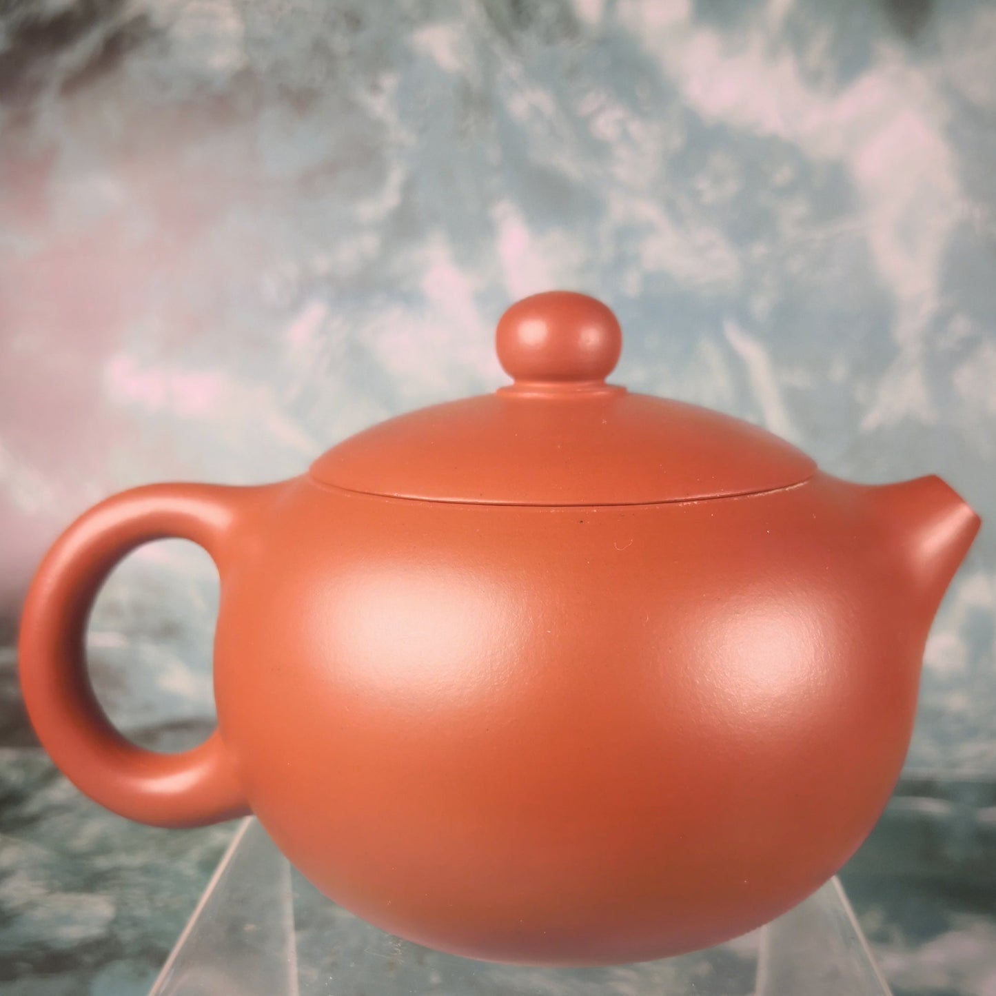 Zisha teapot Xi Shi,handmade by Artist Level 2, CAO Lan Fang 曹兰芳 L2-2011  “大红袍” 西施壶